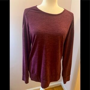 Reebok Athletic pink long sleeved shirt, size S